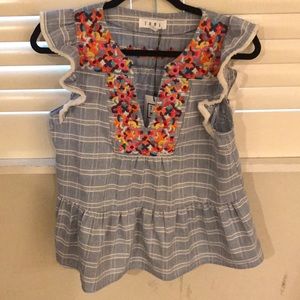 THML embroidered top